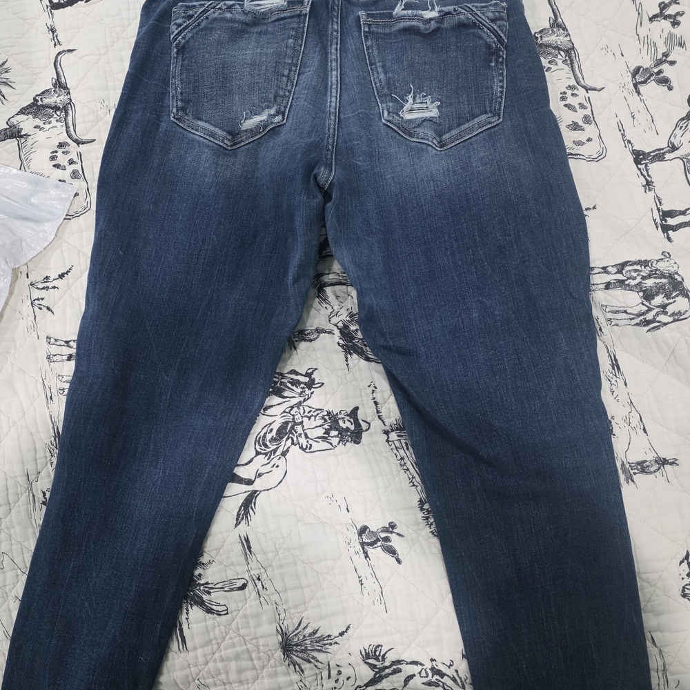 Buckle Black Ankle Skinny Jeans - Picture 4 of 4